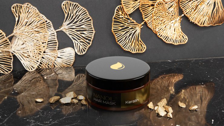 Masken mit Keratin Nanoil